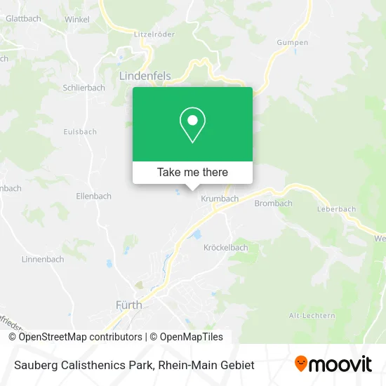 Карта Sauberg Calisthenics Park