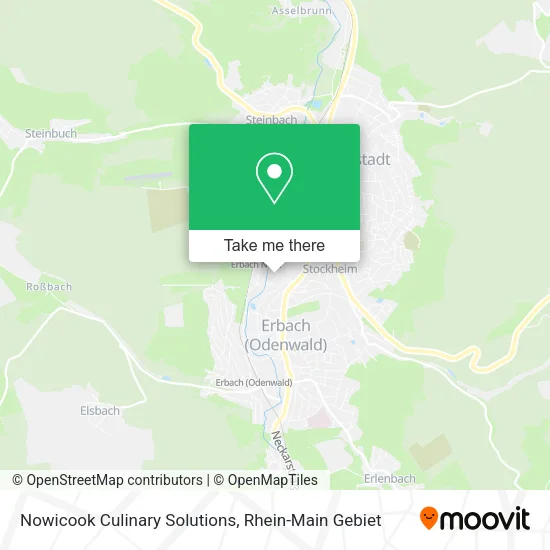Карта Nowicook Culinary Solutions