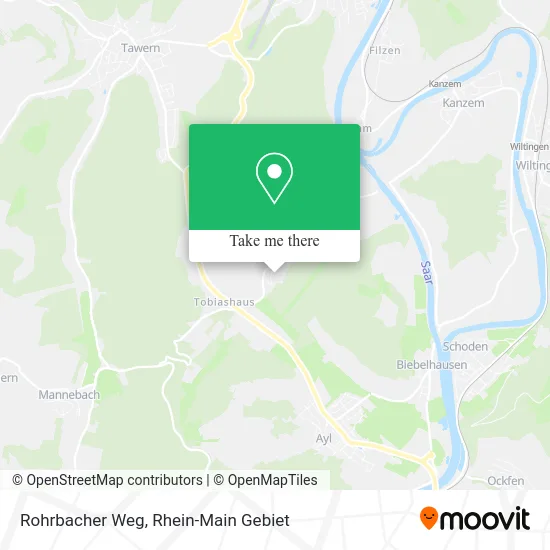 Карта Rohrbacher Weg