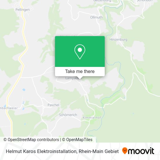 Карта Helmut Karos Elektroinstallation