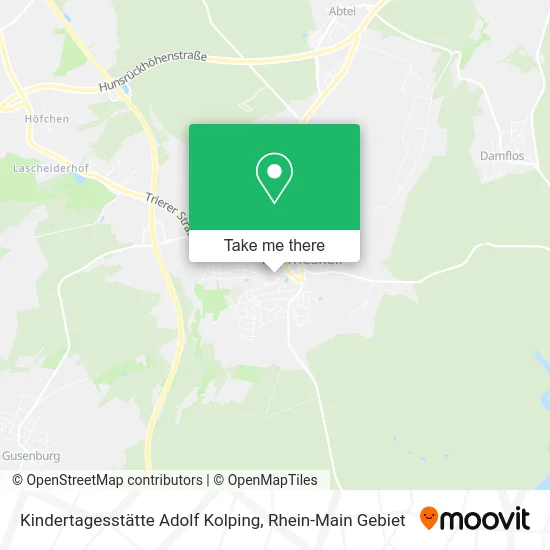 Карта Kindertagesstätte Adolf Kolping