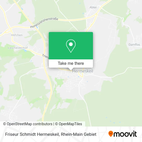 Карта Friseur Schmidt Hermeskeil