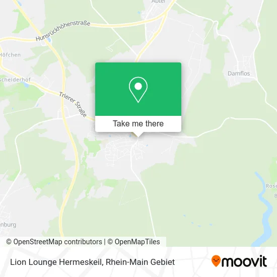 Карта Lion Lounge Hermeskeil