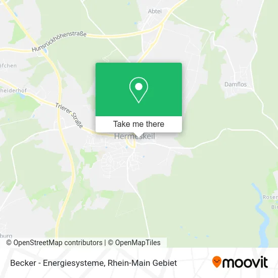 Becker - Energiesysteme map