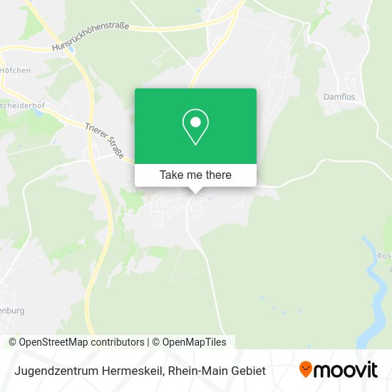 Карта Jugendzentrum Hermeskeil