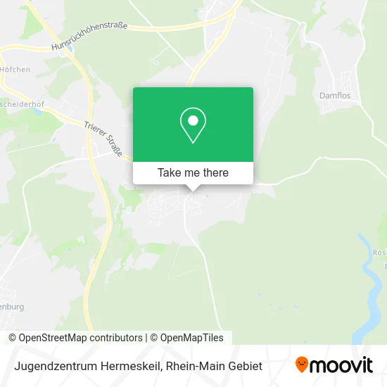 Карта Jugendzentrum Hermeskeil