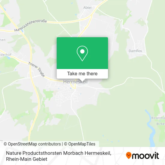 Карта Nature Productsthorsten Morbach Hermeskeil