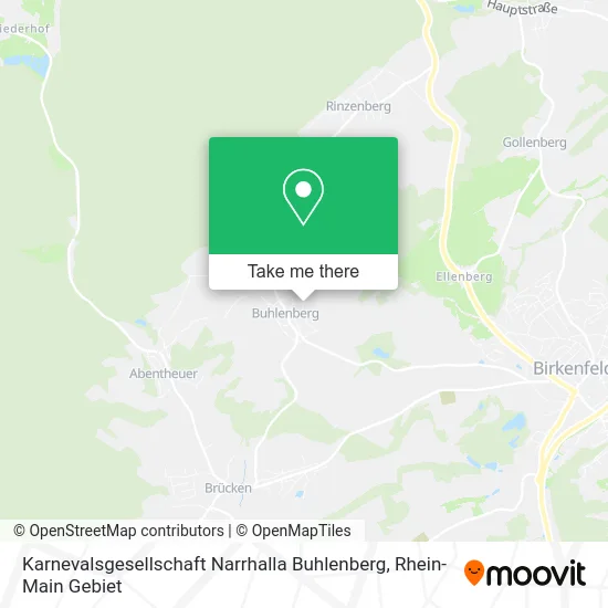 Карта Karnevalsgesellschaft Narrhalla Buhlenberg