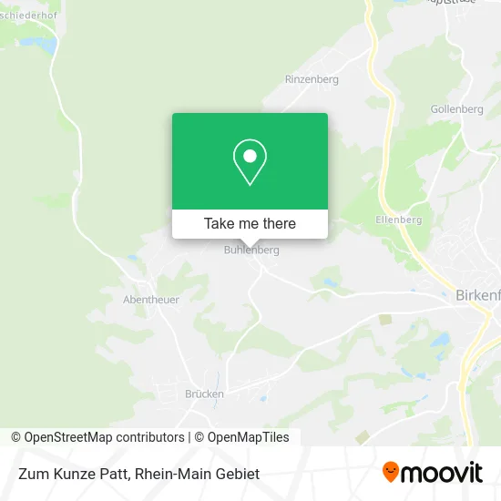 Карта Zum Kunze Patt