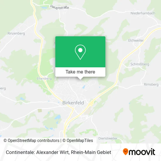 Карта Continentale: Alexander Wirt