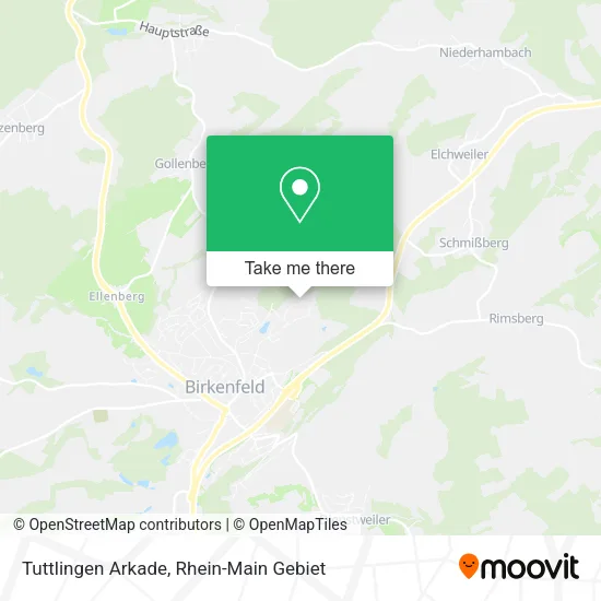 Карта Tuttlingen Arkade