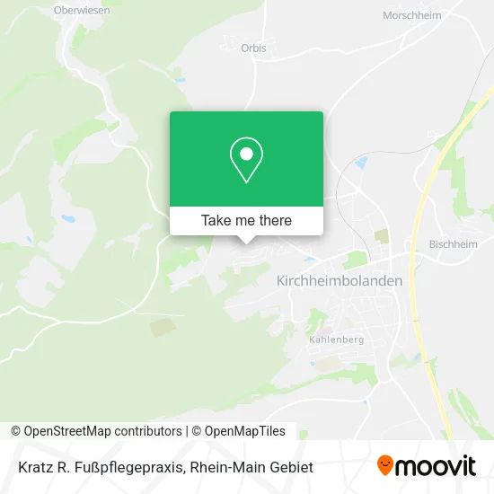 Kratz R. Fußpflegepraxis map