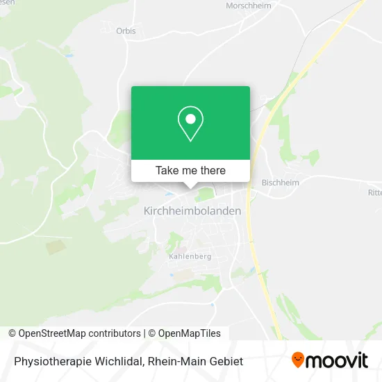 Карта Physiotherapie Wichlidal