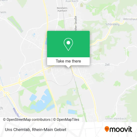 Uns Chemlab map