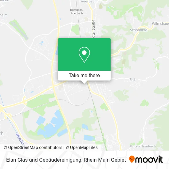 Elan Glas und Gebäudereinigung map