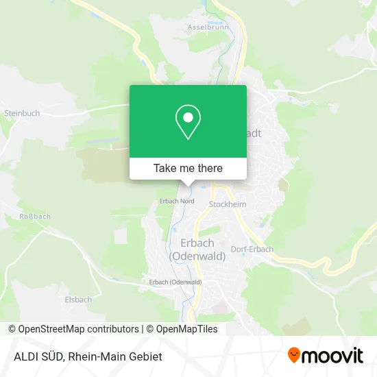 ALDI SÜD map