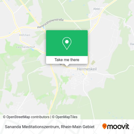 Карта Sananda Meditationszentrum