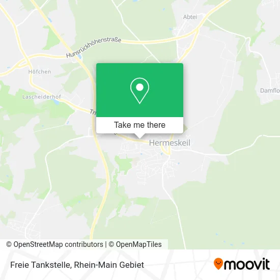 Карта Freie Tankstelle