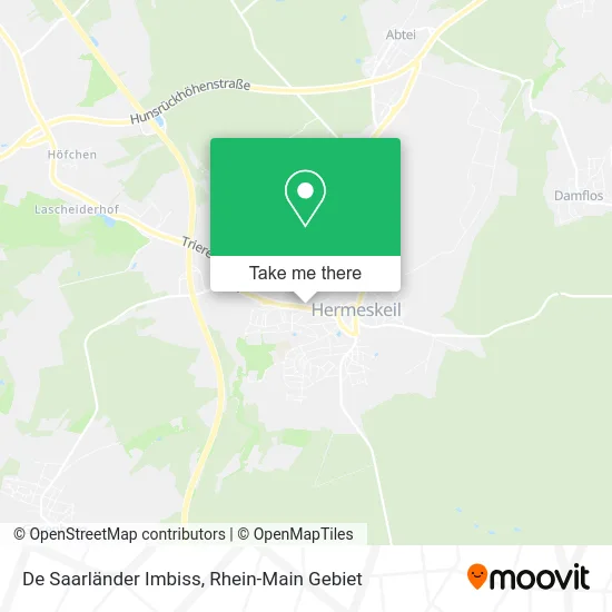 Карта De Saarländer Imbiss