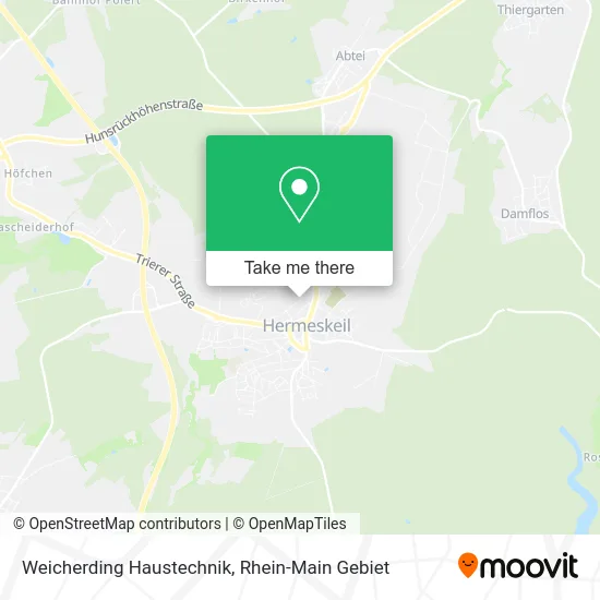 Карта Weicherding Haustechnik