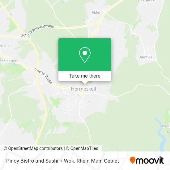 Карта Pinoy Bistro and Sushi + Wok