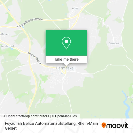 Карта Feyzullah Belice Automatenaufstellung