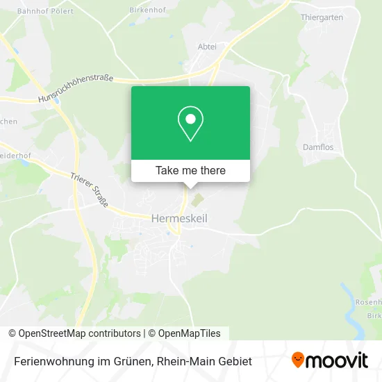 Ferienwohnung im Grünen map