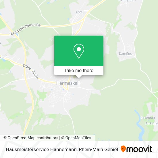 Карта Hausmeisterservice Hannemann