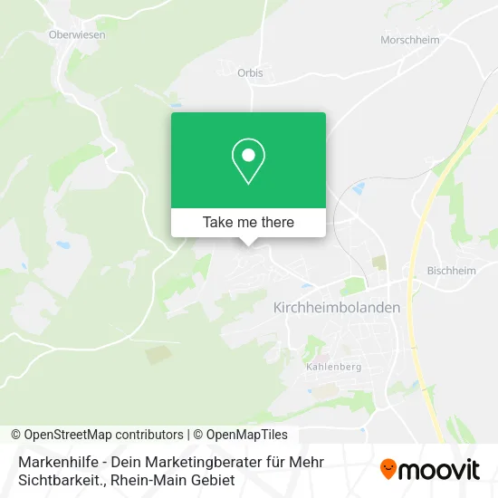 Карта Markenhilfe - Dein Marketingberater für Mehr Sichtbarkeit.