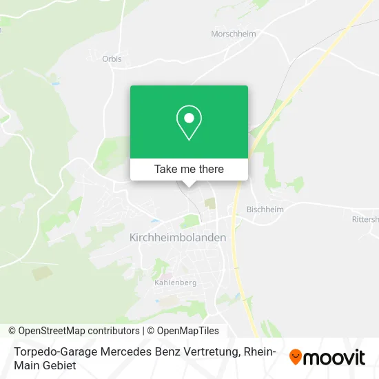 Карта Torpedo-Garage Mercedes Benz Vertretung