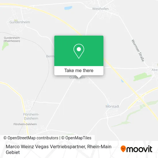 Карта Marco Weinz Vegas Vertriebspartner