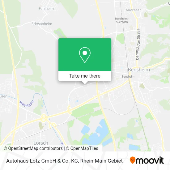 Карта Autohaus Lotz GmbH & Co. KG