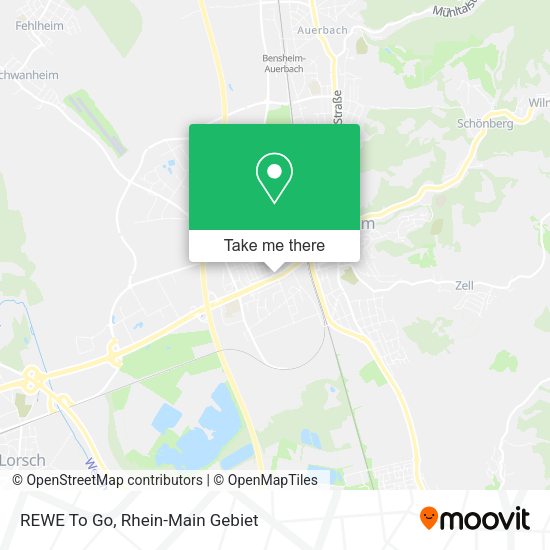 Карта REWE To Go