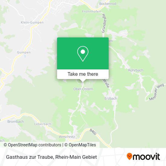 Карта Gasthaus zur Traube