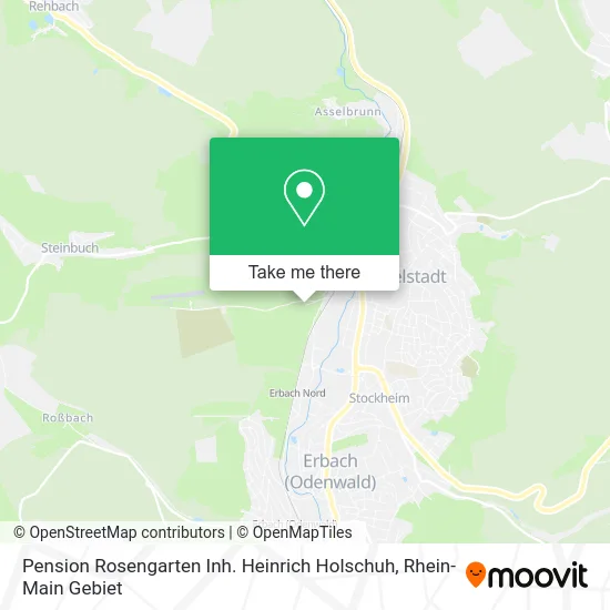 Карта Pension Rosengarten Inh. Heinrich Holschuh