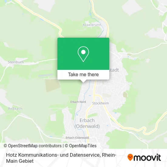 Карта Hotz Kommunikations- und Datenservice