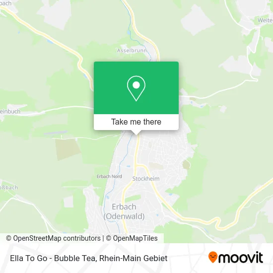 Карта Ella To Go - Bubble Tea