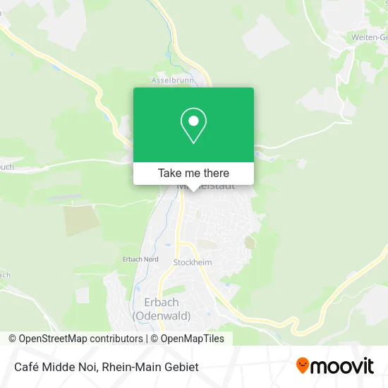 Карта Café Midde Noi