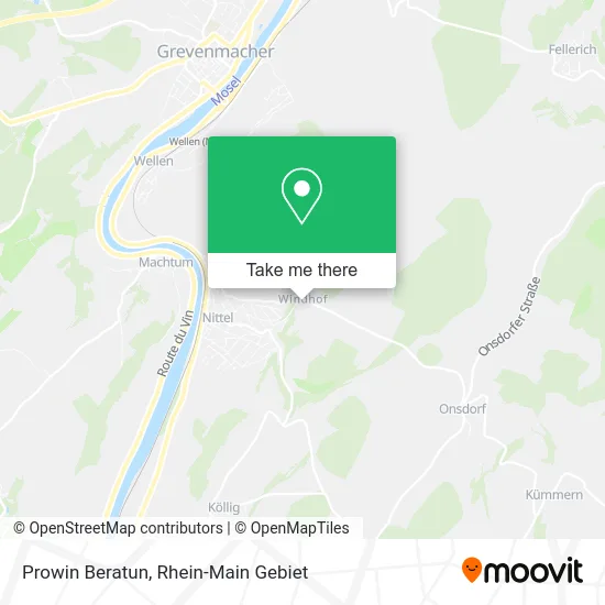 Карта Prowin Beratun