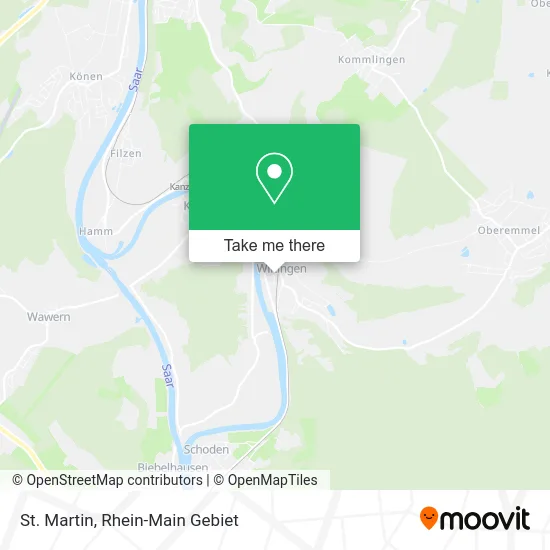 St. Martin map