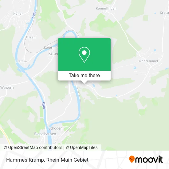 Карта Hammes Kramp