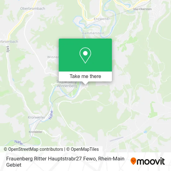 Карта Frauenberg Ritter Hauptstrabr27 Fewo