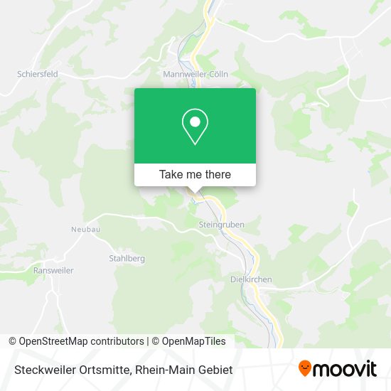 Карта Steckweiler Ortsmitte
