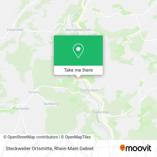 Карта Steckweiler Ortsmitte