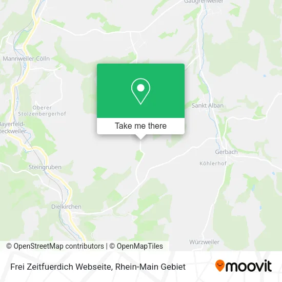 Карта Frei Zeitfuerdich Webseite