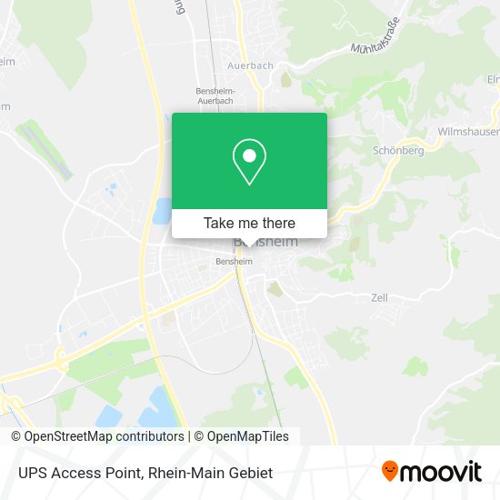 Карта UPS Access Point