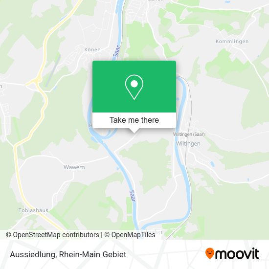 Карта Aussiedlung
