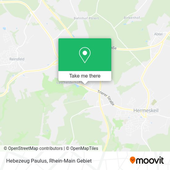 Карта Hebezeug Paulus