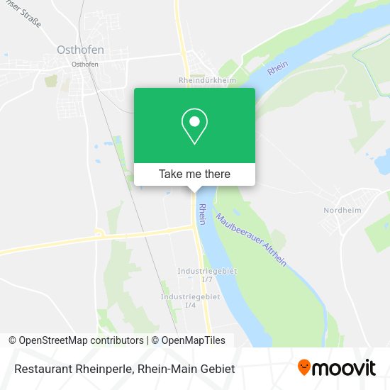 Карта Restaurant Rheinperle