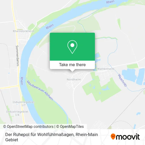 Карта Der Ruhepol für Wohlfühlmaßagen